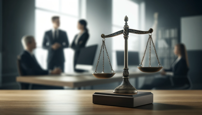 Notariusz w Częstochowie omawiający akt notarialny