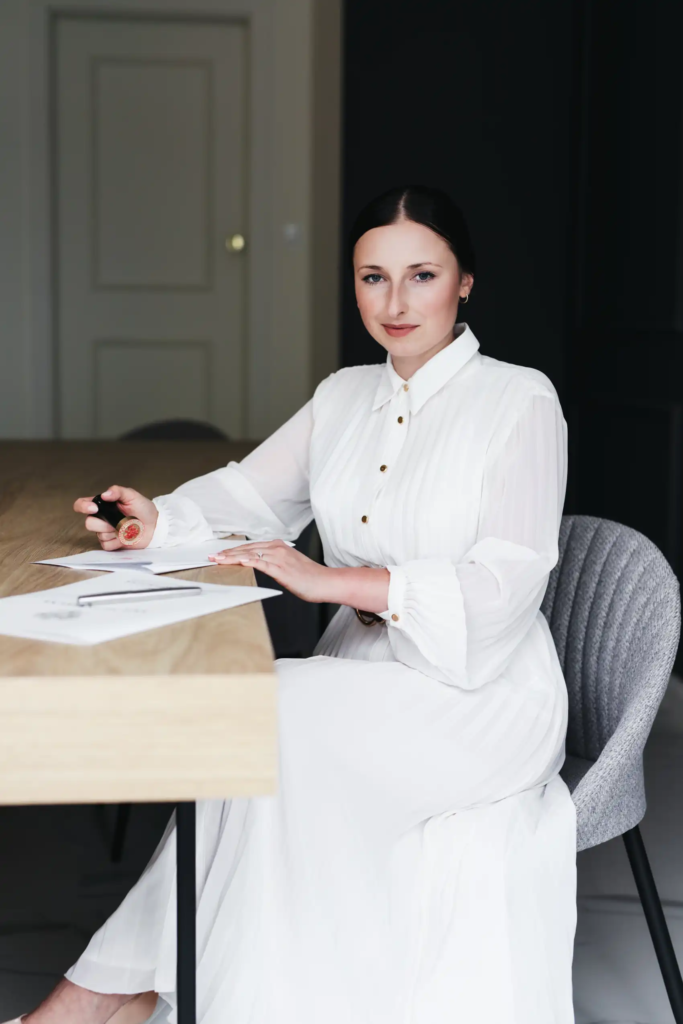 Zdjęcie przedstawia Notariusz Częstochowa Gabriele Borecką